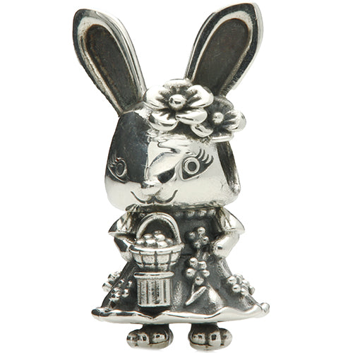 Ogerbeads Hops the Bunny silver sterling-silver Dangle by The Alternative Bead. Your official Ogerbeads Retailer from Germany