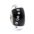 Ogerbeads Black Diamonds black glass Bead by The Alternative Bead. Your official Ogerbeads Retailer from Germany
