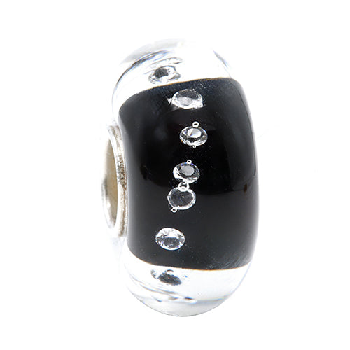 Ogerbeads Black Diamonds black glass Bead by The Alternative Bead. Your official Ogerbeads Retailer from Germany