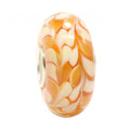 Ogerbeads Amber Leaftwigs orange and beige glass Bead by The Alternative Bead. Your official Ogerbeads Retailer from Germany