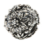 Ogerbeads SnowFlowers silver sterling-silver Bead by The Alternative Bead. Your official Ogerbeads Retailer from Germany