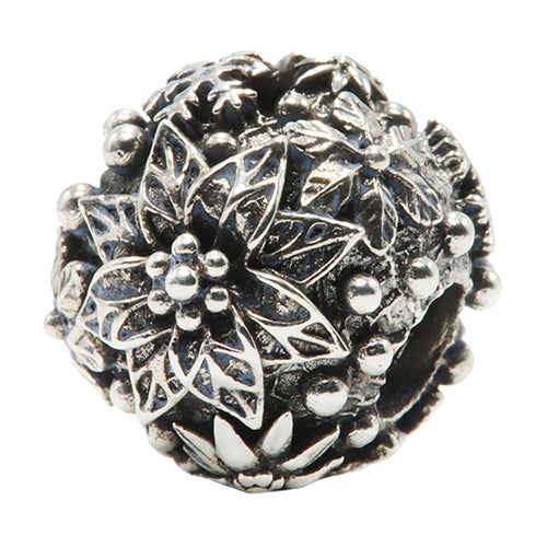 Ogerbeads SnowFlowers silver sterling-silver Bead by The Alternative Bead. Your official Ogerbeads Retailer from Germany