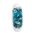 Ogerbeads Sacramento Slim Moonlight Fragments blue and glow-in-the-dark glass Spacer by The Alternative Bead. Your official Ogerbeads Retailer from Germany