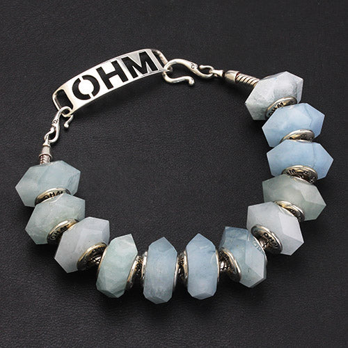 OHM Beads OROQ NO. 8 Serenity Please  sterling-silver Bead The Alternative Bead