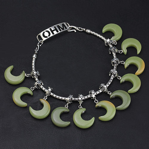 OHM Beads OROQ NO. 10 Moonlit Serenade  sterling-silver Bead The Alternative Bead