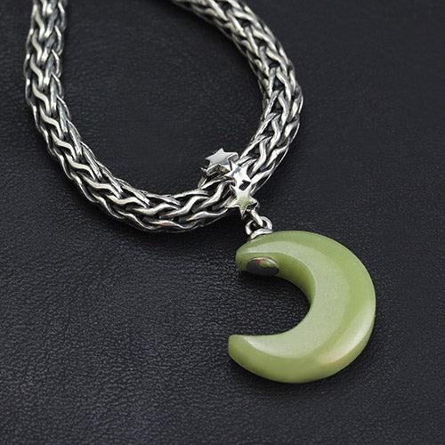 OHM Beads OROQ NO. 10 Moonlit Serenade  sterling-silver Bead The Alternative Bead