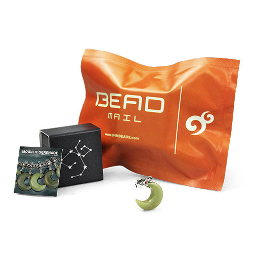 OHM Beads OROQ NO. 10 Moonlit Serenade  sterling-silver Bead The Alternative Bead