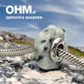 OHM Beads Zephyr's Whisper (Kiwi Jasper) (ORK044) green natural-stone Bead The Alternative Bead