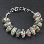 OHM Beads Survival Stone (ORK047 )  sterling-silver Bead The Alternative Bead