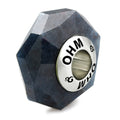 OHM Beads Mystic Muse (Ruby Kiyanite) (ORK049) black natural-stone Bead The Alternative Bead