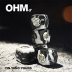 OHM Beads OROQ NO. 15 Yin Yang Yours black; white natural-stone Bead by The Alternative Bead. Your official OHM Beads Retailer from Germany