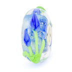 Elfbeads Ocean Blue Fantasy Tulips  glass Bead by The Alternative Bead. Your official Elfbeads Retailer from Germany