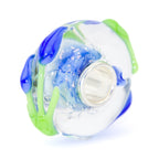 Elfbeads Ocean Blue Fantasy Tulips  glass Bead by The Alternative Bead. Your official Elfbeads Retailer from Germany