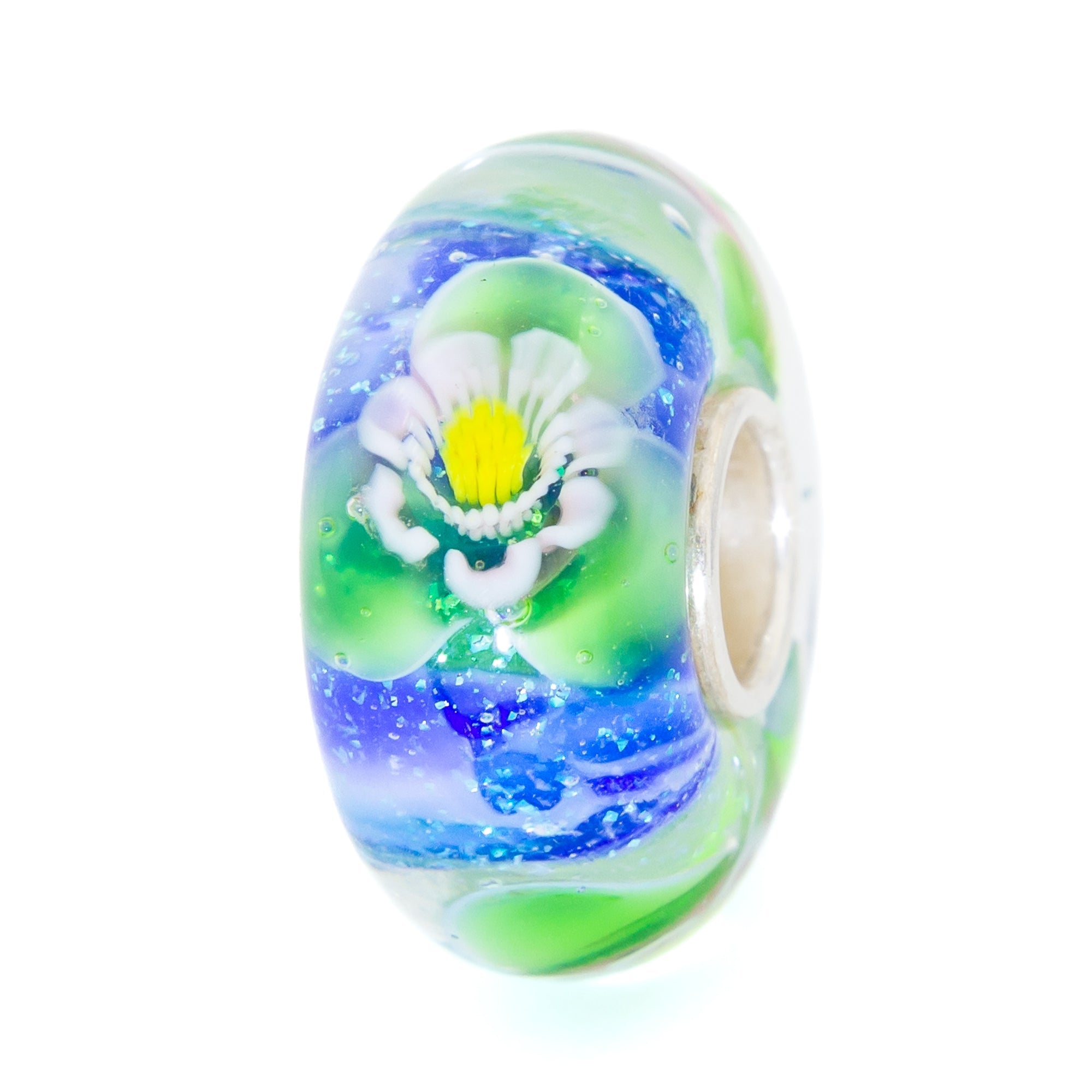 Elfbeads Ocean Pondflower  glass Bead by The Alternative Bead. Your official Elfbeads Retailer from Germany
