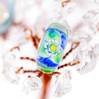 Elfbeads Ocean Pondflower  glass Bead by The Alternative Bead. Your official Elfbeads Retailer from Germany