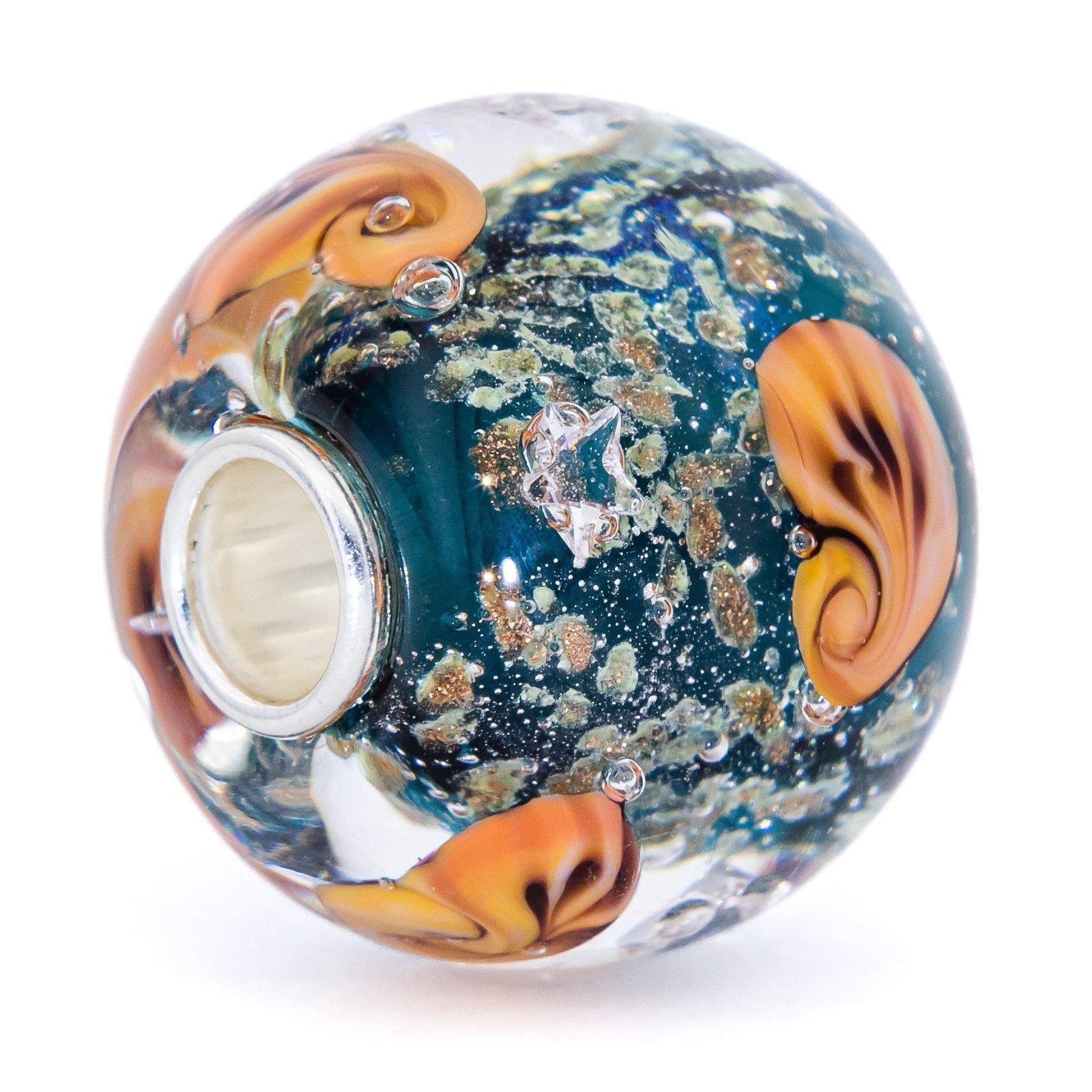 Elfbeads Ocean Seashell Shimmering World  glass Bead by The Alternative Bead. Your official Elfbeads Retailer from Germany
