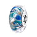 Elfbeads Ocean Current Monroe blue glass Bead by The Alternative Bead. Your official Elfbeads Retailer from Germany