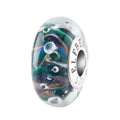 Elfbeads Ocean Storm Monroe blue glass Bead by The Alternative Bead. Your official Elfbeads Retailer from Germany