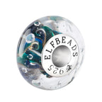 Elfbeads Ocean Storm Monroe blue glass Bead by The Alternative Bead. Your official Elfbeads Retailer from Germany