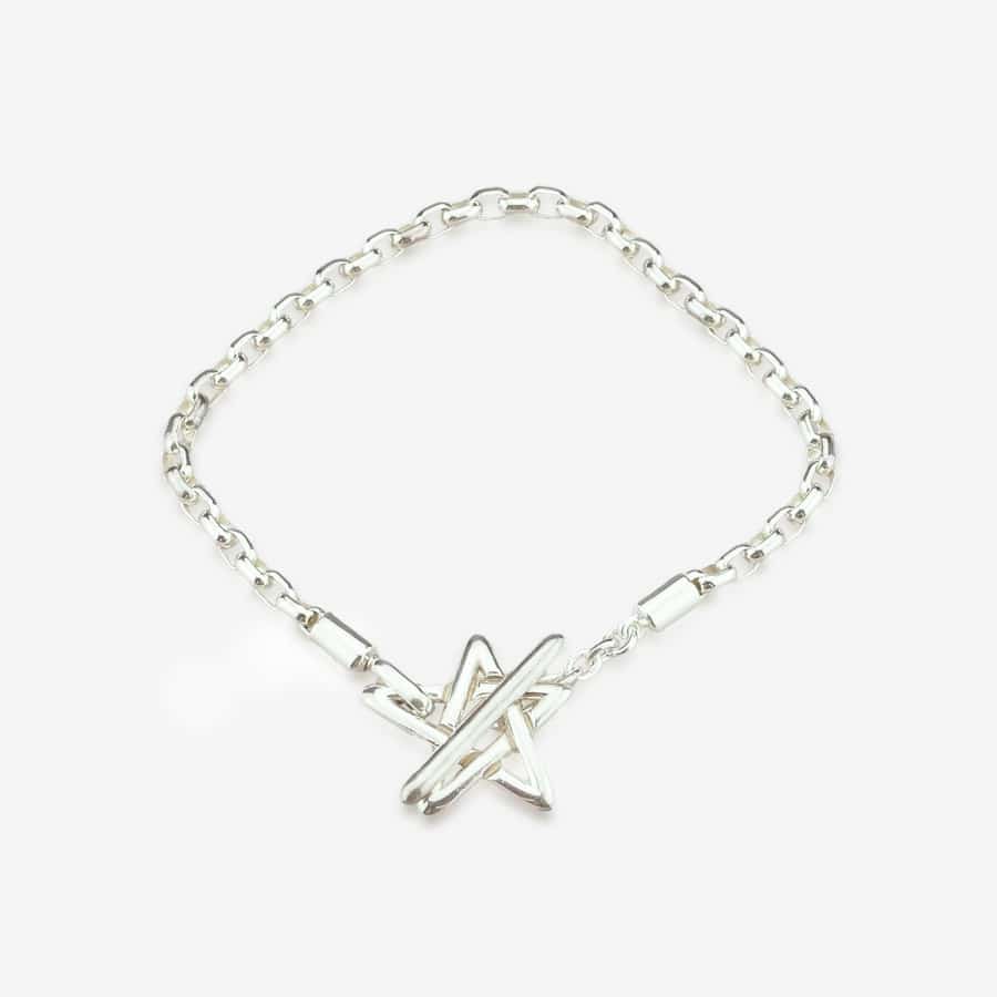 Praan Omega Star PRAAN Bracelet silver sterling-silver Bracelet by The Alternative Bead. Your official Praan Retailer from Germany