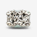 Praan Opalescent Stardust Under the Sea Charm blue sterling-silver Bead by The Alternative Bead. Your official Praan Retailer from Germany