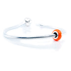 Aurora Charm Orange Universal Enamel Stopper orange sterling-silver; enamel Stopper by The Alternative Bead. Your official Aurora Charm Retailer from Germany
