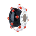 Elfbeads Orange Polka Dot  glass Bead by The Alternative Bead. Your official Elfbeads Retailer from Germany