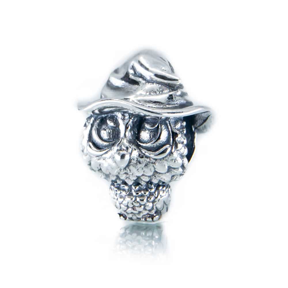 Aurora Charm Owl The Guardian of Knowledge Charm silver sterling-silver Bead by The Alternative Bead. Your official Aurora Charm Retailer from Germany