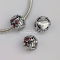 Disney x Pandora The Nightmare Before Christmas Charm (792292C01) silver and red and black sterling-silver and enamel Bead by The Alternative Bead. Your Jewelry Retailer from Germany