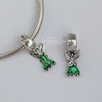 Disney x Pandora Tinker Bell Silver Dangle with Green Enamel (792138EN93) green and silver sterling-silver and enamel Dangle by The Alternative Bead. Your Jewelry Retailer from Germany