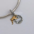 Disney x Pandora Tinker Bell Celestial Night Dangle Charm (762517C01) silver and gold sterling-silver and gold Dangle by The Alternative Bead. Your Jewelry Retailer from Germany