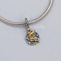 Disney x Pandora Tinker Bell Celestial Night Dangle Charm (762517C01) silver and gold sterling-silver and gold Dangle by The Alternative Bead. Your Jewelry Retailer from Germany