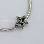 Disney x Pandora Disney Tinkerbell Star Charm (791920NPG) green and silver sterling-silver Bead by The Alternative Bead. Your Jewelry Retailer from Germany