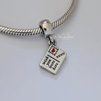 Pandora Paris Postcard Dangle (791711ENMX) white and blue and red and silver sterling-silver Dangle by The Alternative Bead. Your Jewelry Retailer from Germany