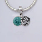 Pandora Stork & Twinkling Stars Dangle (798895C01) silver and green sterling-silver and enamel Dangle by The Alternative Bead. Your Jewelry Retailer from Germany