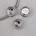 Pandora Engravable Charm Paris 2024 Paralympic Games (792016CZ_E061) silver and purple and pink sterling-silver Bead by The Alternative Bead. Your Jewelry Retailer from Germany