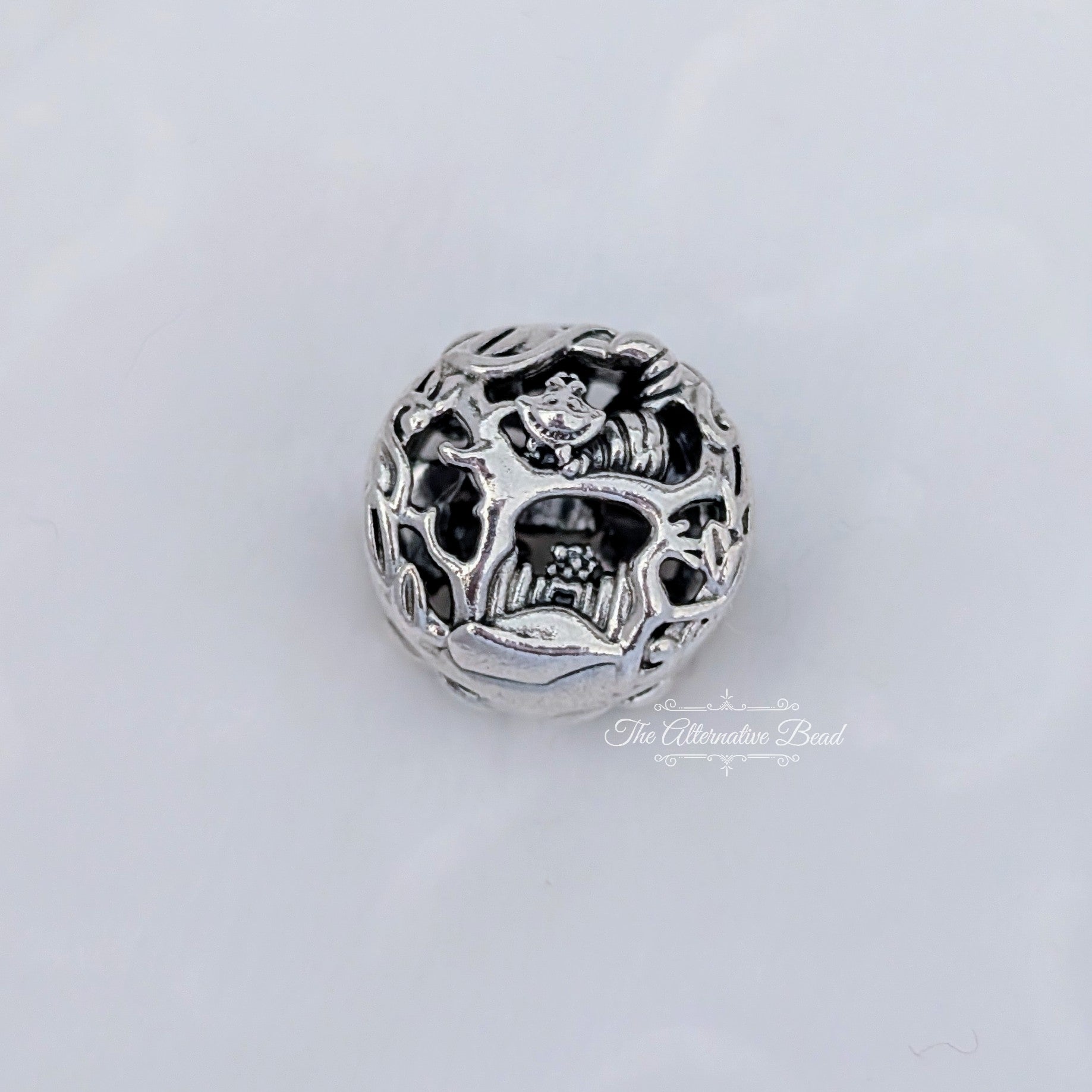 Disney x Pandora Alice in Wonderland, Cheshire Cat & Absolem Caterpillar Charm (799361C00) silver sterling-silver Bead by The Alternative Bead. Your Jewelry Retailer from Germany