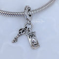 Disney x Pandora Alice in Wonderland Key & Door Knob Dangle (799344C00) silver sterling-silver Dangle by The Alternative Bead. Your Jewelry Retailer from Germany