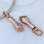 Pandora Female Empowerment Dangle (388002CZ) rose-gold rose-gold Dangle by The Alternative Bead. Your Jewelry Retailer from Germany