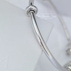 Disney x Pandora Mickey & Minnie Open Bangle (597494) silver sterling-silver Bangle by The Alternative Bead. Your Jewelry Retailer from Germany