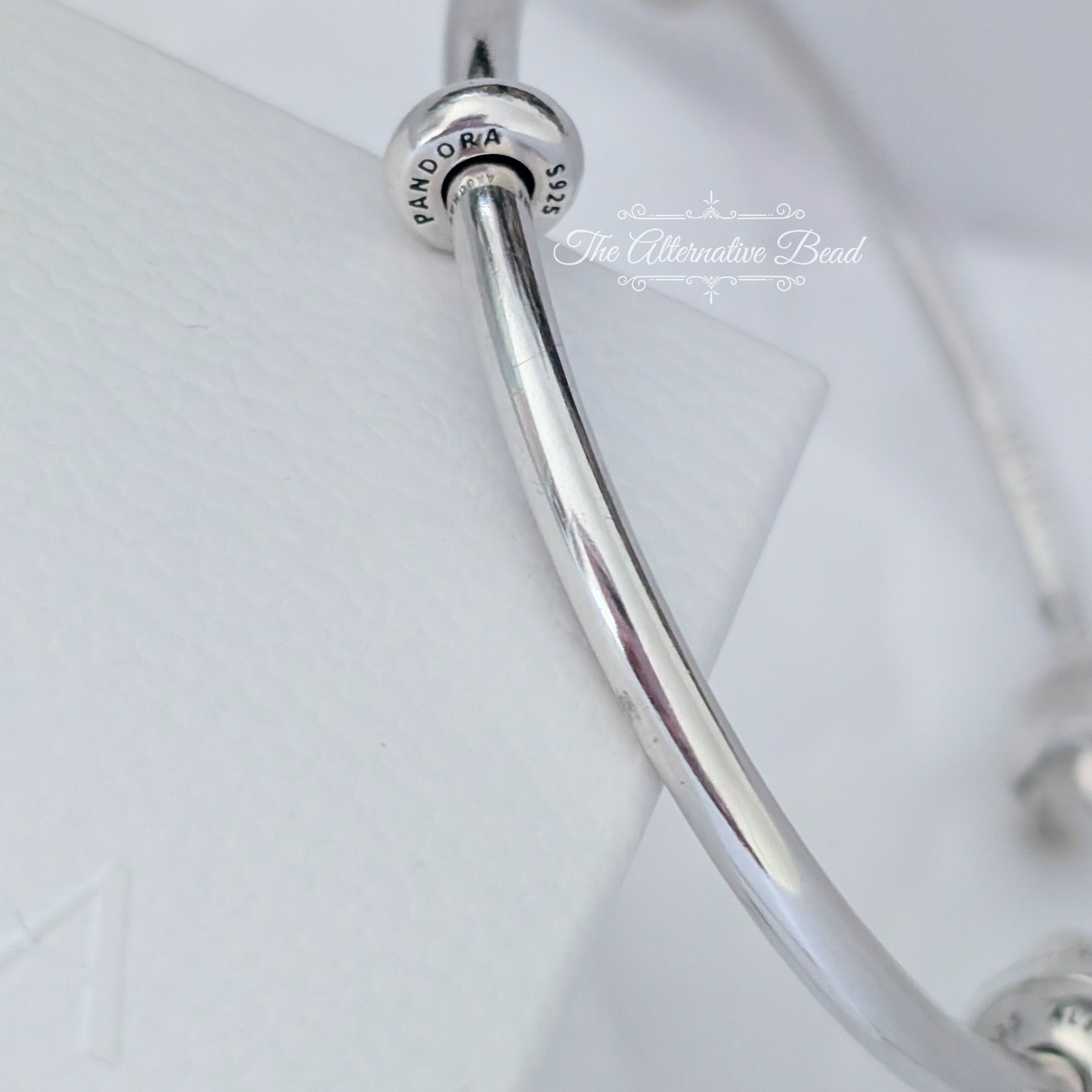 Disney x Pandora Mickey & Minnie Open Bangle (597494) silver sterling-silver Bangle by The Alternative Bead. Your Jewelry Retailer from Germany