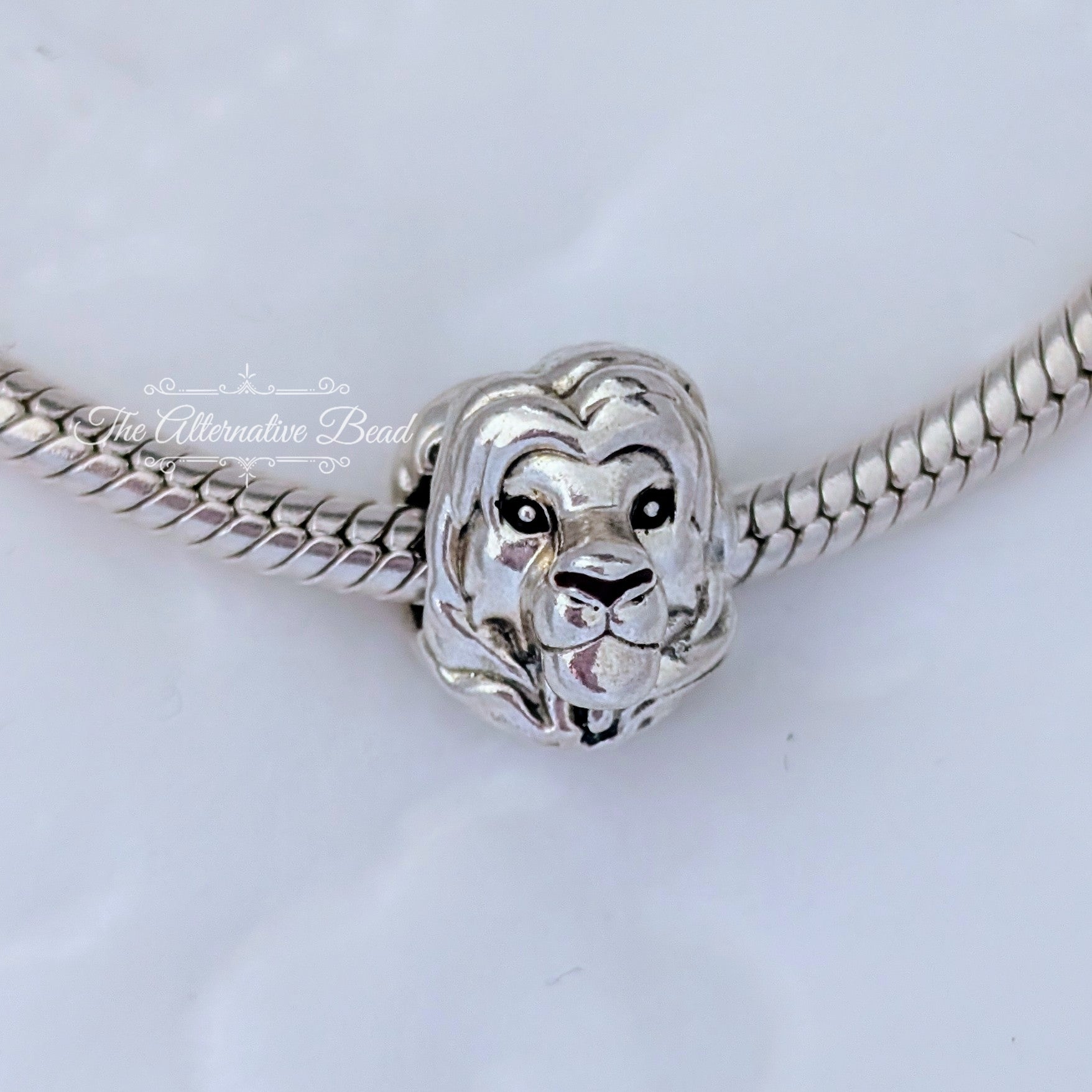 Disney x Pandora Simba The Lion King Charm (798049ENMX) silver sterling-silver Bead by The Alternative Bead. Your Jewelry Retailer from Germany