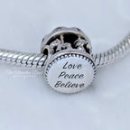 Pandora Christmas Carousel (798435C01) silver and red and white sterling-silver and enamel Bead by The Alternative Bead. Your Jewelry Retailer from Germany