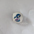 Disney x Pandora Lilo & Stitch Charm with White Enamel (796338ENMX) white and blue and red and black and purple enamel and sterling-silver Bead by The Alternative Bead. Your Jewelry Retailer from Germany