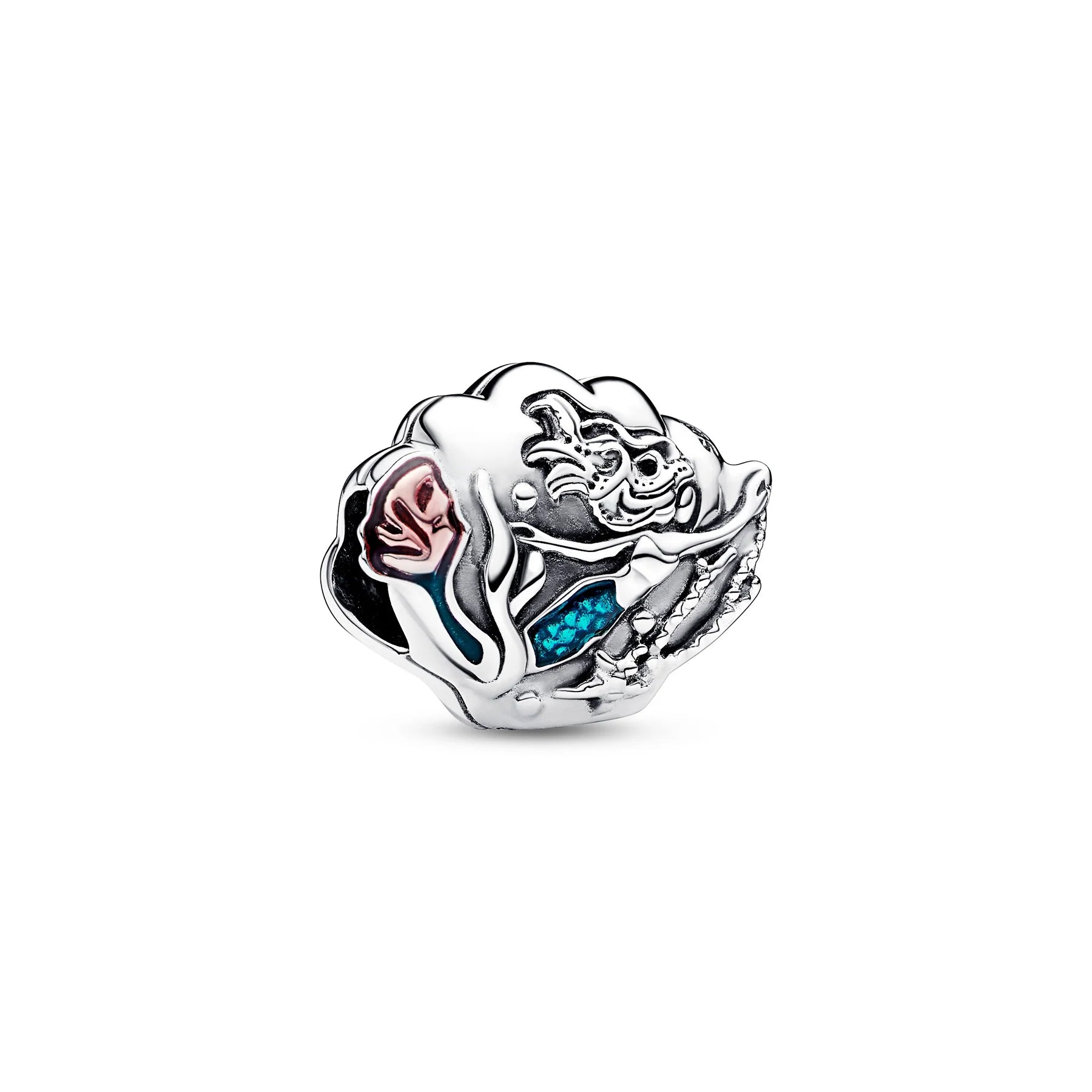 Disney x Pandora The Little Mermaid Seashell (792687C01) blue and red sterling-silver Bead by The Alternative Bead. Your Jewelry Retailer from Germany