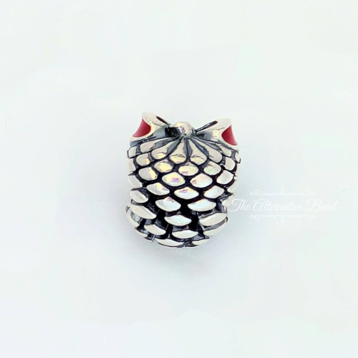 Pinecone Bow Charm