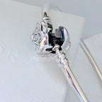 Disney x Pandora Alice in Wonderland Cheshire Cat Clasp Bangle (599343C00) silver sterling-silver Bangle by The Alternative Bead. Your Jewelry Retailer from Germany