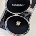 Pandora PANDORA 2018 Exclusive Holiday Charm & Ornament - Inspired by the Radio City Rockettes (B800998) silver and white sterling-silver and enamel Bead by The Alternative Bead. Your Jewelry Retailer from Germany