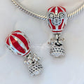 Disney x Pandora Disney Hot Air Balloon of True Love Charm (LE China Exclusive) (798455C01) silver and red sterling-silver and enamel Dangle by The Alternative Bead. Your Jewelry Retailer from Germany