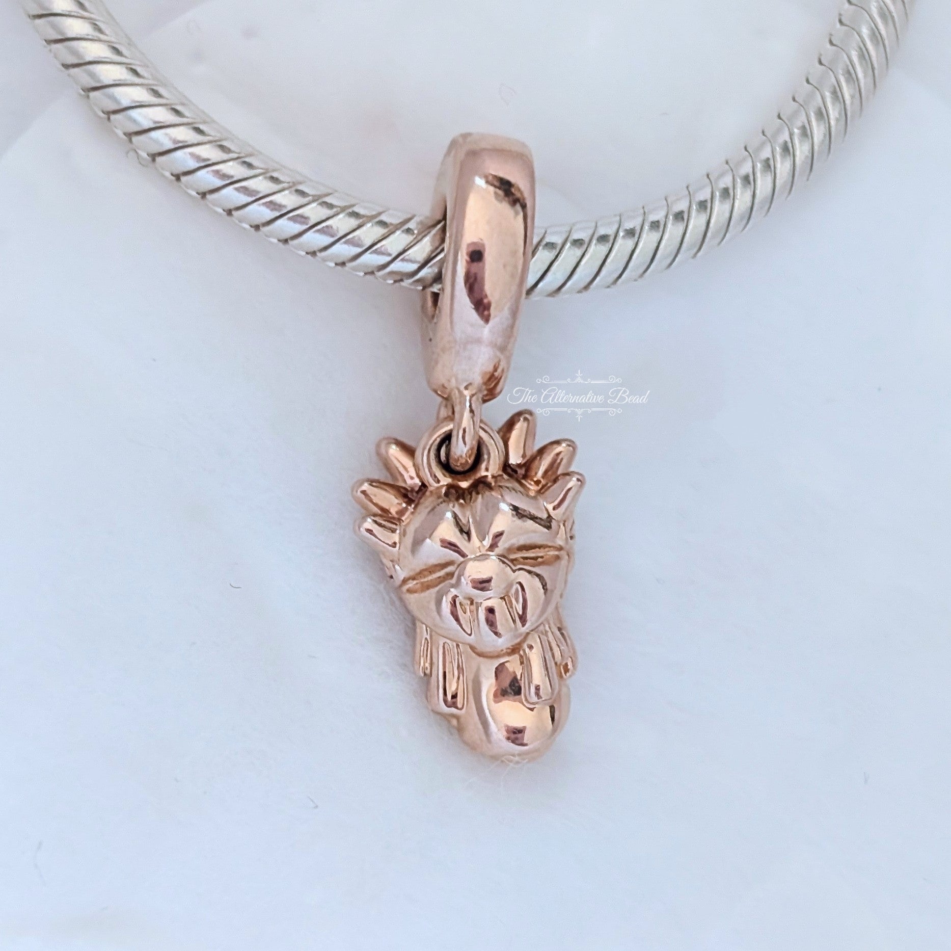 Pandora Pandora Rose Statue of Liberty New York Travel Dangle Charm with Clear Zirconia (788989C01) silver and rose-gold rose-gold Dangle by The Alternative Bead. Your Jewelry Retailer from Germany